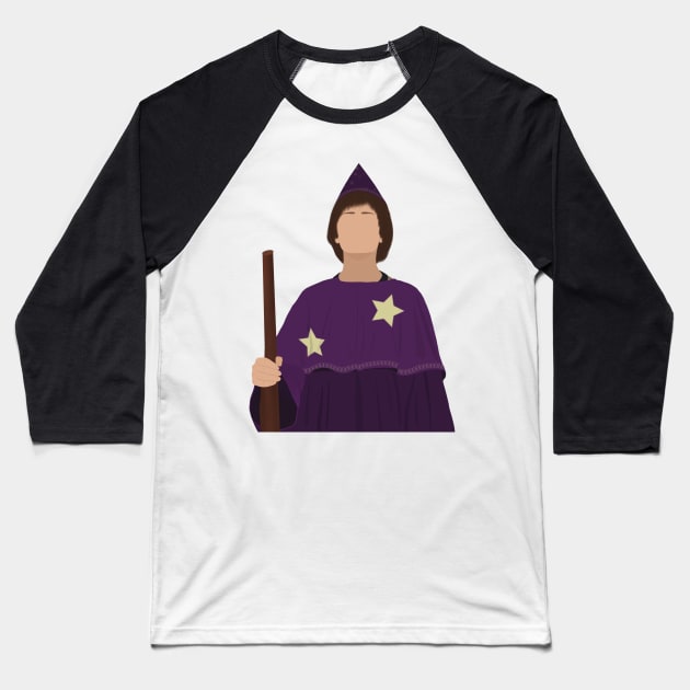 Stranger Things Fanart Will Byers Will the Wise Wizard Baseball T-Shirt by senaeksi